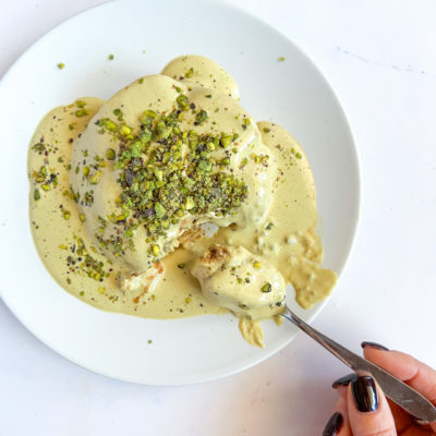 Fit Tiramisù Scomposto al Pistacchio