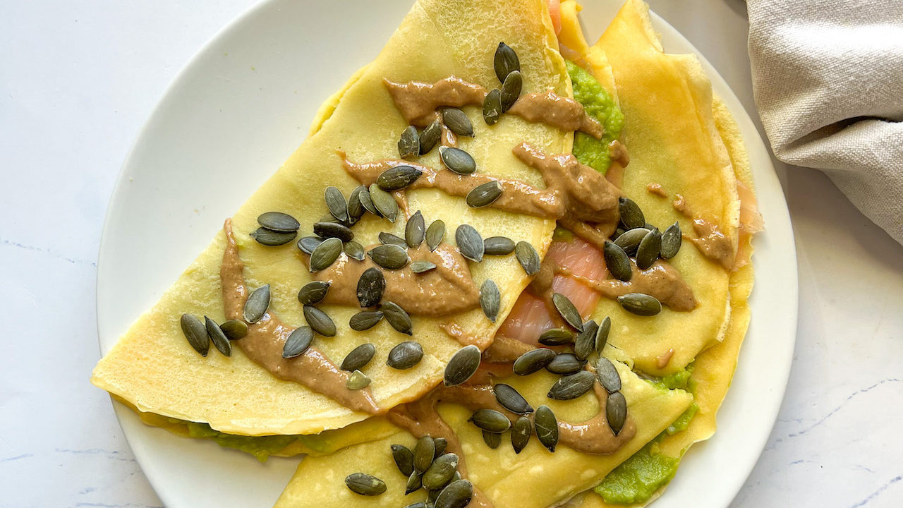 Crepes Salate ai Ceci
