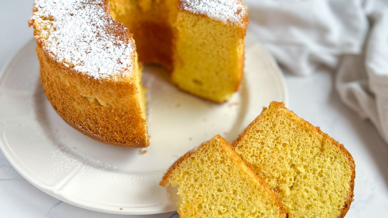 Chiffon Cake al Limone