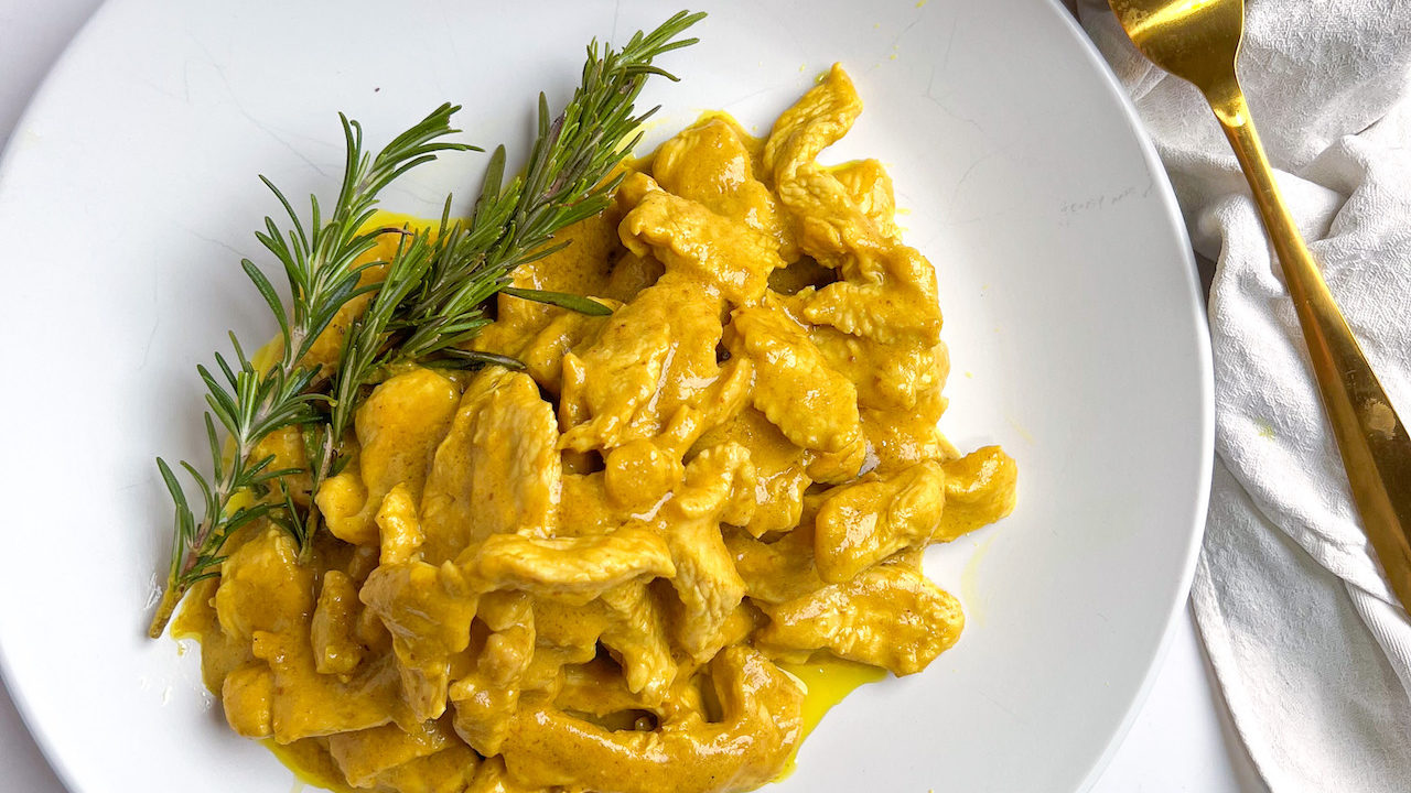 Straccetti di Tacchino al Curry