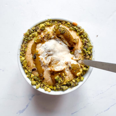 Baked Oats al Pistacchio
