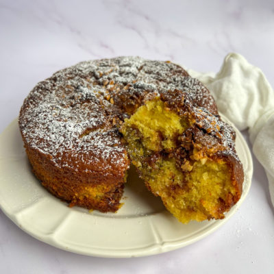 Torta con Uova di Pasqua Senza Burro