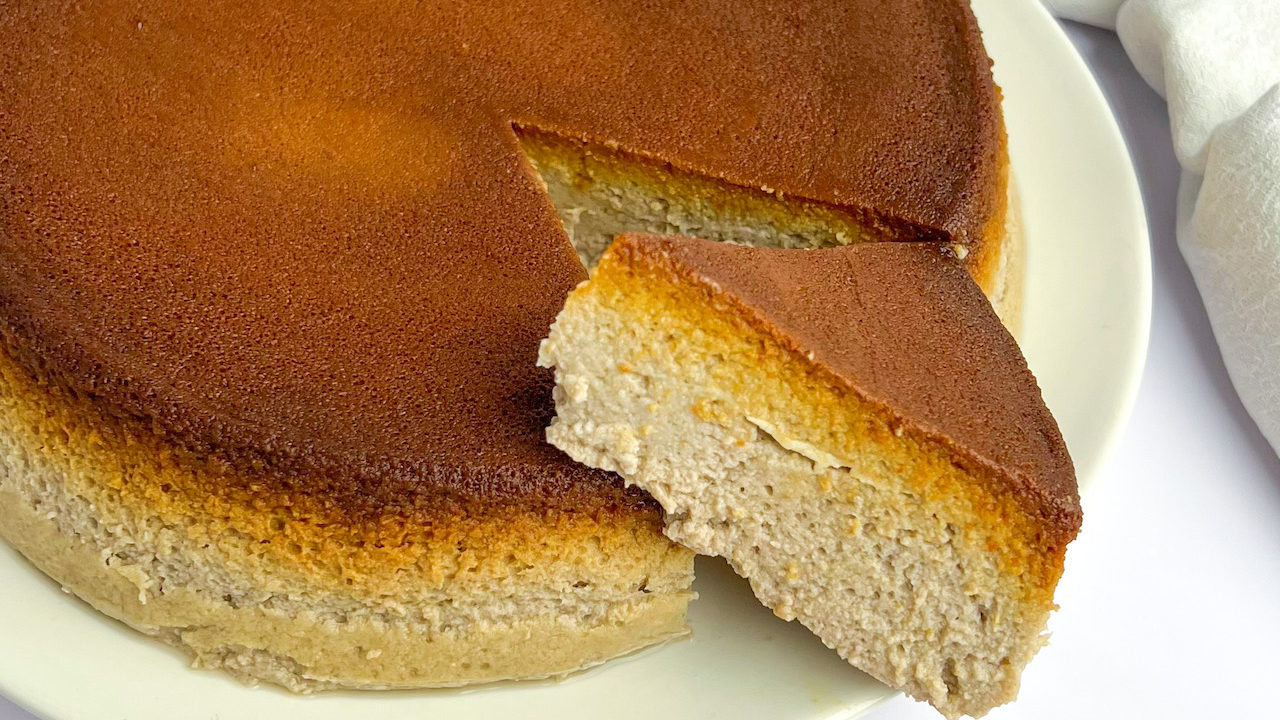 Torta Flan alla Banana