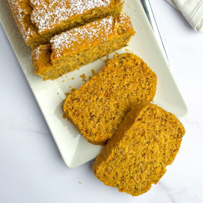 Plumcake di Carote Senza Glutine e Burro