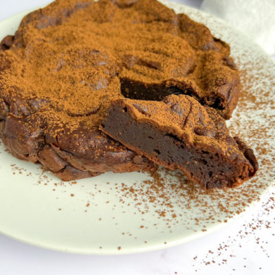 Torta al Cioccolato 2 Ingredienti Senza Burro e Farina