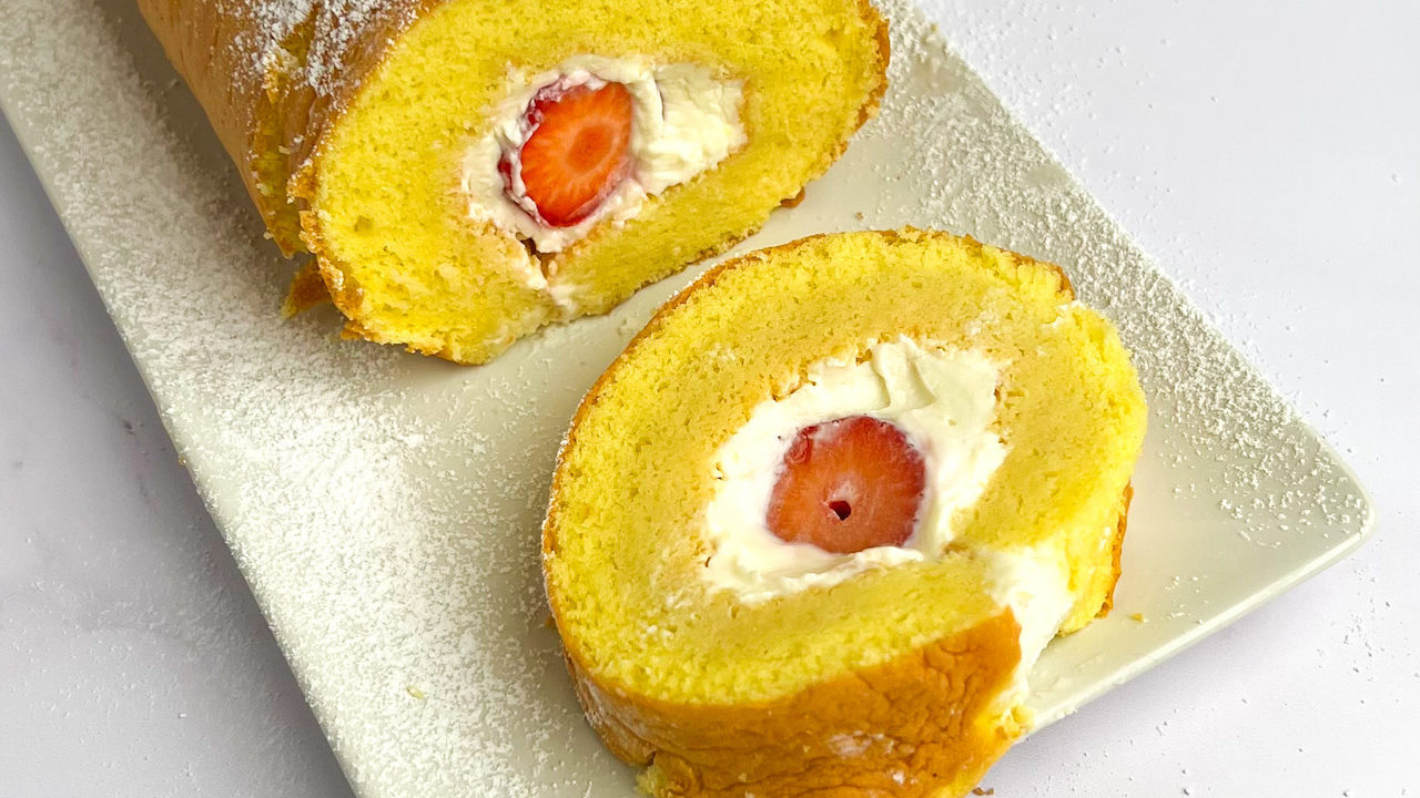 Rotolo Giapponese Alle Fragole