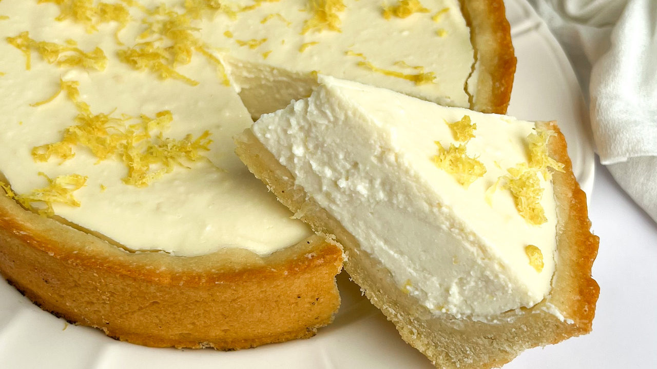 Crostata Ricotta e Limone Senza Burro