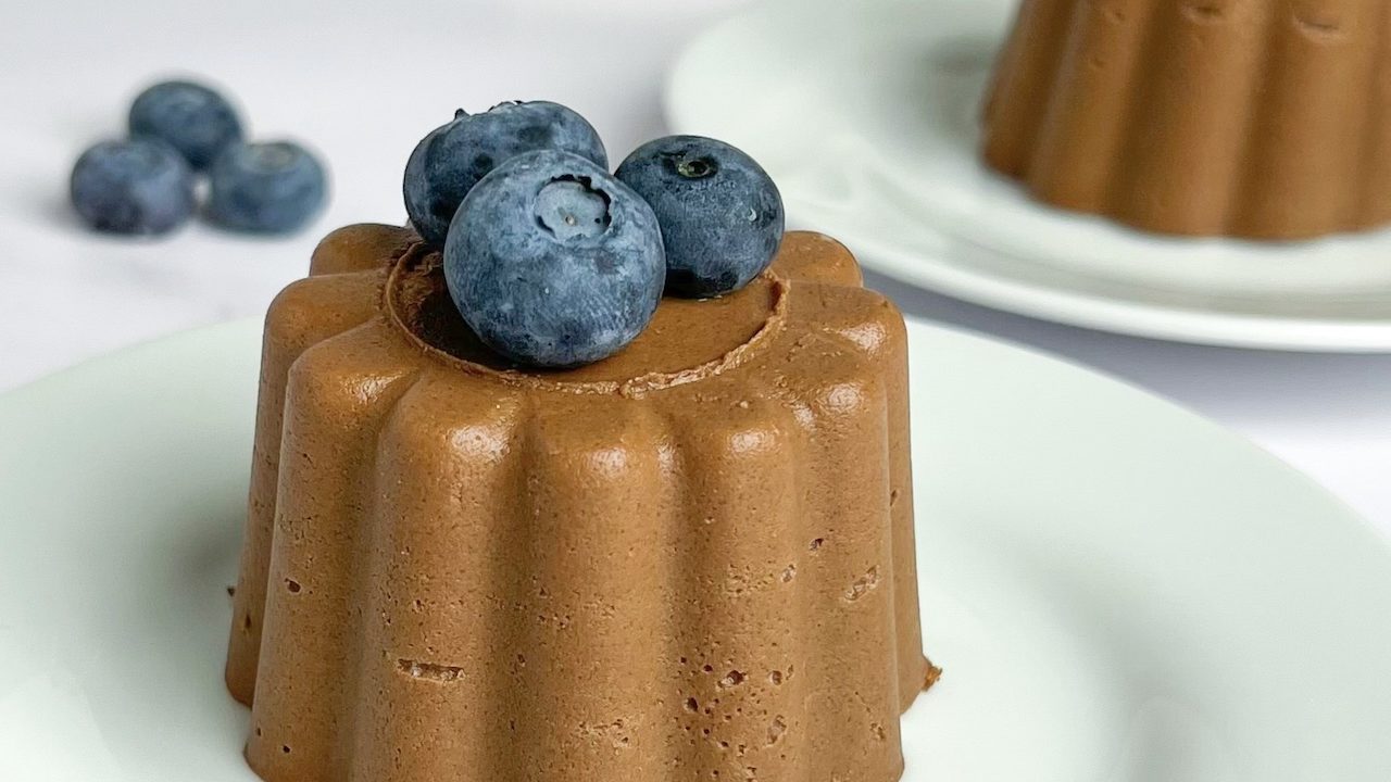 Budino Proteico Cioccolato e Cocco