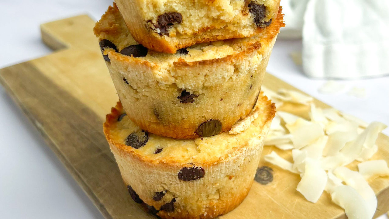 Muffin al Cocco Senza Glutine e Burro