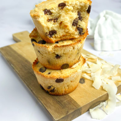 Muffin al Cocco Senza Glutine e Burro