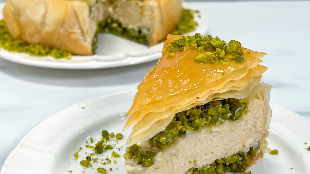 Baklava Cheesecake Senza Burro