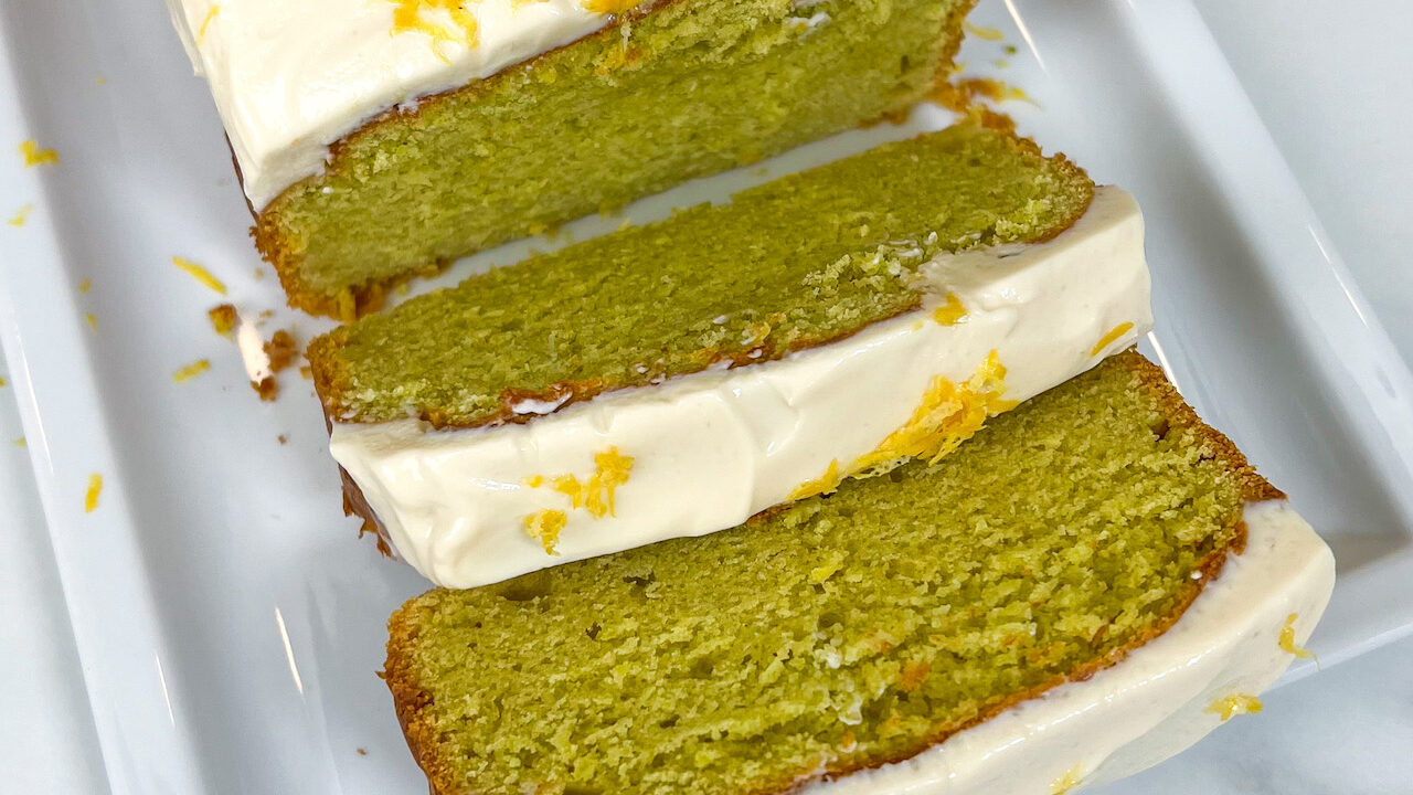 Plumcake Vegano Pistacchio Avocado e Limone