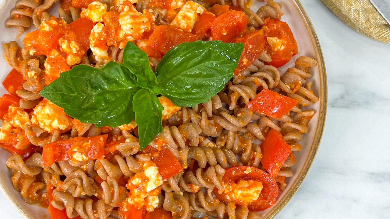 Pasta Peperoni e Feta